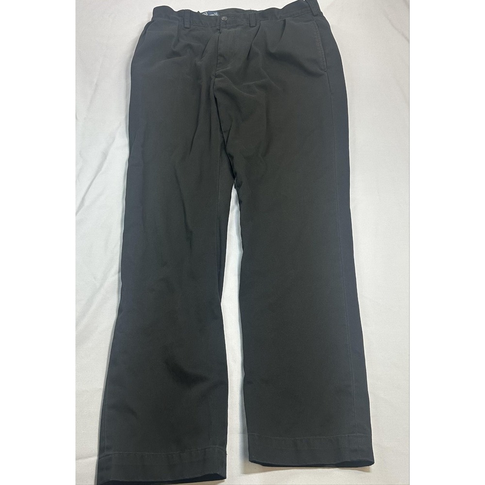 Polo Ralph Lauren Ethan Pants Mens 36x34 Black Chino Classic Fit Preppy
